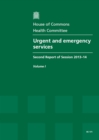 Image for Urgent and emergency services