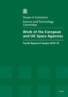 Image for Work of the European and UK Space Agencies