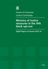 Image for Ministry of Justice measures in the JHA block opt-out