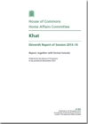 Image for Khat : eleventh report of session 2013-14, report, together with formal minutes