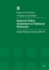 Image for National policy statement on national networks