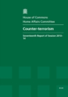 Image for Counter-terrorism : seventeenth report of session 2013-14, report, together with formal minutes and oral evidence