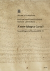 Image for A new Magna Carta? : second report of session 2014-15, report, together with formal minutes relating to the report