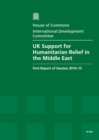 Image for UK support for humanitarian relief in the Middle East