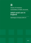Image for Adult social care in England