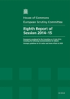 Image for Eighth report of session 2014-15