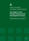 Image for Oversight of the Private Infrastructure Group : thirty-third report of session 2014-15, report, together with the formal minutes relating to the report