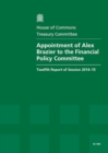 Image for Appointment of Alex Brazier to the Financial Policy Committee