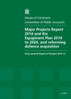 Image for Major projects report 2014 and the equipment plan 2014 to 2024, and reforming defence acquisition