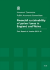 Image for Financial sustainability of police forces in England and Wales