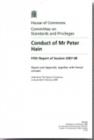 Image for Conduct of Mr Peter Hain : fifth report of session 2007-08, report and appendix, together with formal minutes