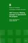 Image for HM Treasury : making changes in operational PFI projects, thirty-sixth report of session 2007-08, report, together with formal minutes, oral and written evidence