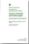 Image for Conduct of Ed Balls and Yvette Cooper : fourteenth report of session 2007-08, report and appendices, together with formal minutes