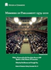 Image for Members of Parliament 1979 - 2010 : House of Commons Library