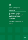 Image for Progress on the implementation of DFID&#39;s HIV/AIDS strategy