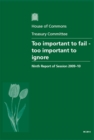 Image for Too important to fail - too important to ignore
