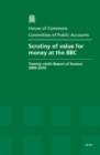 Image for Scrutiny of value for money at the BBC : twenty-ninth report of session 2009-10, report, together with formal minutes, oral and written evidence