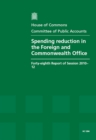 Image for Spending Reduction in the Foreign and Commonwealth Office