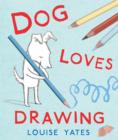 Image for Dog loves drawing