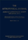 Image for American Astronomical Society Centennial Issue of the Astrophysical Journal
