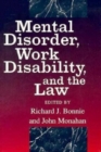 Image for Mental Disorder, Work Disability, and the Law