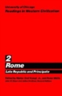 Image for Readings in Western Civilization : v. 2 : Rome