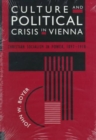 Image for Culture and Political Crisis in Vienna