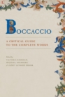 Image for Boccaccio: a critical guide to the complete works