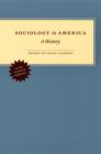 Image for Sociology in America: a history