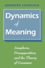 Image for Dynamics of Meaning