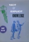 Image for Tacit and explicit knowledge