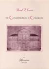 Image for The Constitution in Congress: The Jeffersonians, 1801-1829