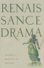 Image for Renaissance Drama : Volume 41