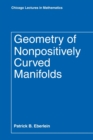 Image for Geometry of Nonpositively Curved Manifolds