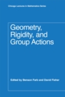 Image for Geometry, rigidity, and group actions