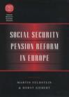 Image for Social security pension reform in Europe