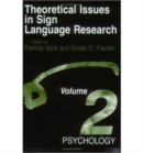 Image for Theoretical Issues in Sign Language Research