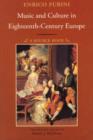 Image for Music and Culture in Eighteenth-Century Europe : A Source Book