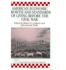 Image for American Economic Growth and Standards of Living before the Civil War