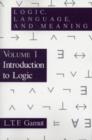 Image for Logic, Language, and Meaning, Volume 1