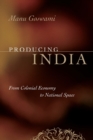 Image for Producing India  : from colonial economy to national space