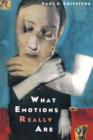 Image for What emotions really are: the problem of psychological categories