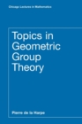 Image for Topics in Geometric Group Theory