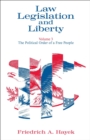 Image for Law, Legislation and Liberty, Volume 3: The Political Order of a Free People