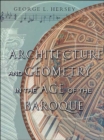 Image for Architecture and geometry in the age of the Baroque