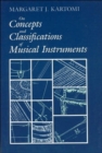 Image for On Concepts and Classifications of Musical Instruments