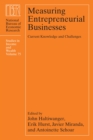Image for Measuring entrepreneurial businesses: current knowledge and challenges
