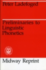 Image for Preliminaries to Linguistic Phonetics