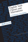 Image for English verb classes and alternations  : a preliminary investigation