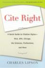 Image for Cite Right